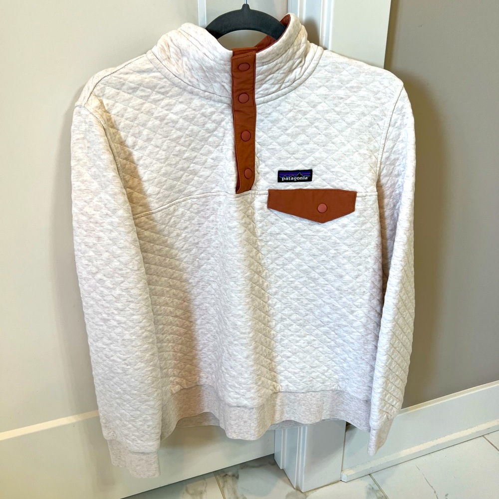 Patagonia Cream White Jacket Small/Medium